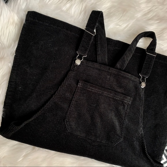 wild fable Dresses & Skirts - Black curduroy pinafore dress